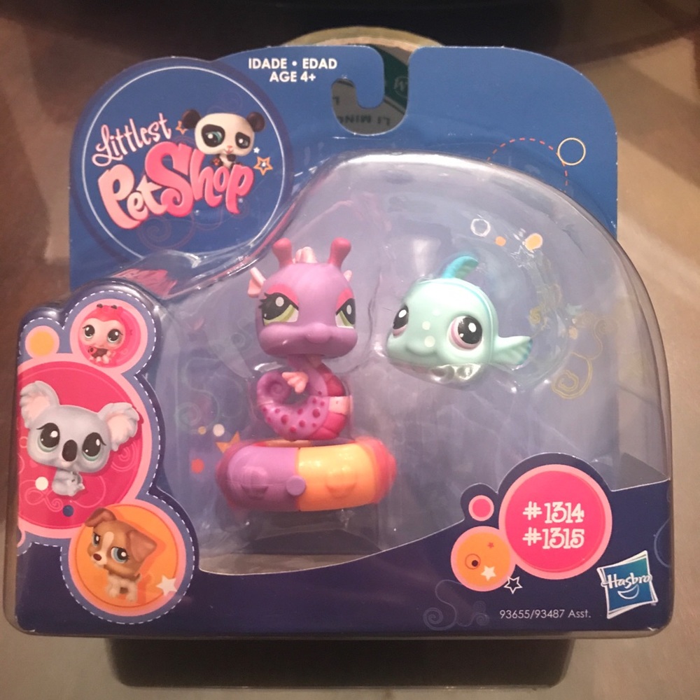 NIB Littlest Pet Shop LPS 1314 1315